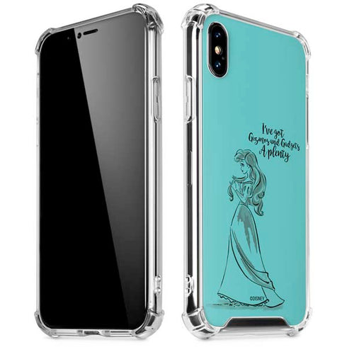 Disney Princess Ariel Gizmos and Gadgets Art iPhone XS Max Clear Case